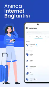 eSIM: seyahat verisi screenshot