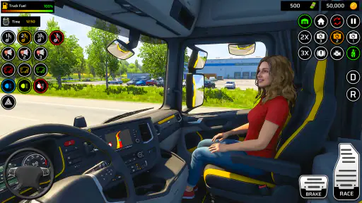 Euro Truck 3D Game Simulator 2