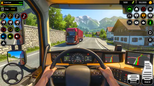 Euro Truck 3D Game Simulator 3