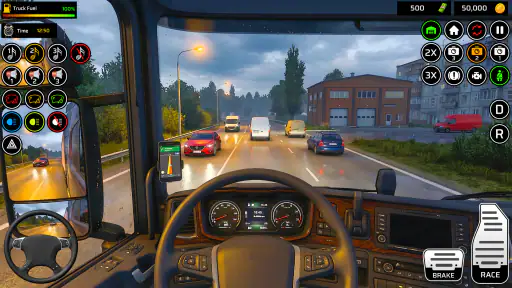 Euro Truck 3D Game Simulator 4