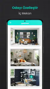 Ev tasarımı kat planı 2D screenshot
