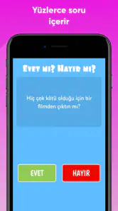 Evet mi? Hayır mı? Soru Oyunu screenshot
