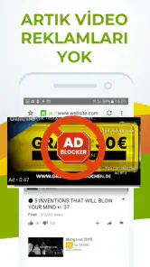 FAB：Ad blocker browser screenshot