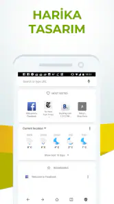 FAB：Ad blocker browser screenshot