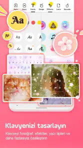 Facemoji Emoji Klavye&Temaları screenshot