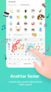 Facemoji Emoji Klavye&Temaları screenshot