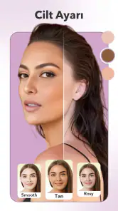 FacePic Yüz Editörü, Saç, Yaş screenshot