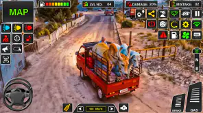 Farm Animal Mini Truck Game screenshot