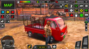 Farm Animal Mini Truck Game screenshot