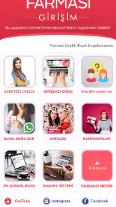 Farmasi Girişim Üyelik / Kayıt screenshot