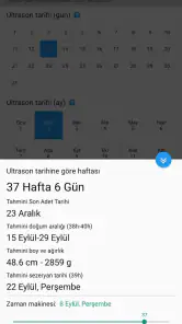 FAST Gebelik Haftası Hesaplama screenshot