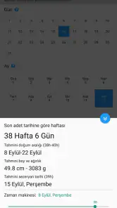 FAST Gebelik Haftası Hesaplama screenshot
