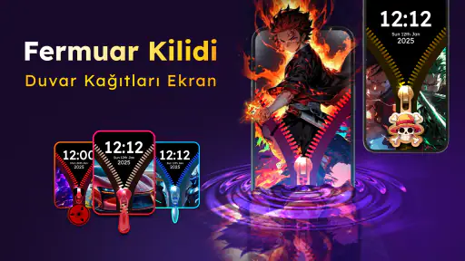Fermuar Kilit Duvar Kağıtları 8