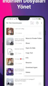 Filigransız TT Video indir screenshot