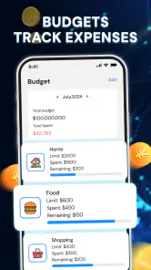 Finance Track - Manage Budget screenshot