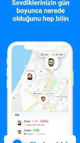 Findmykids aile takip programi screenshot
