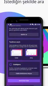 Firefox Hızlı ve Özel Tarayıcı screenshot
