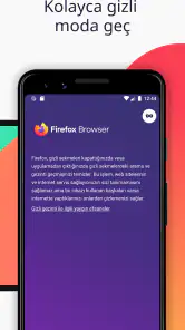 Firefox Hızlı ve Özel Tarayıcı screenshot