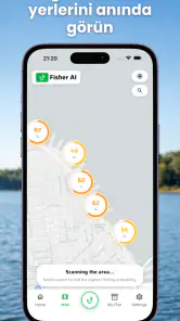 Fisher AI: Balık Tutma Yerleri screenshot