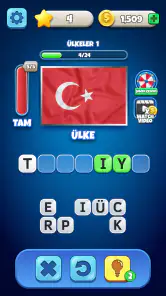 Flags Quiz - Bayrağı Tahmin Et screenshot