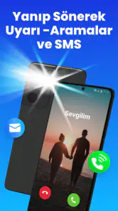 Flaş Uyarisi - Çağrı ve SMS screenshot