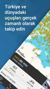 Flightradar24 Uçuş Takipçisi screenshot
