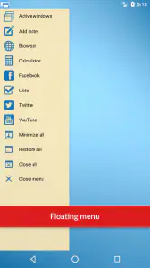 Floating Apps (multitasking) screenshot