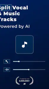 Flux - AI Vocal Remover screenshot