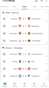 FotMob - Futbol sonuçlar screenshot