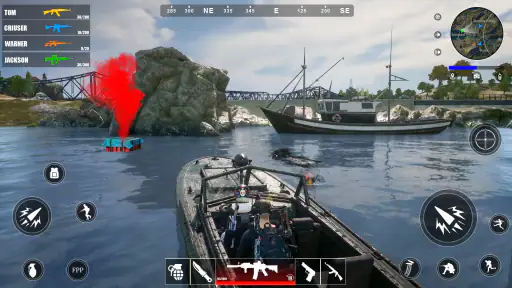 FPS Gun Games Commando Combat 6