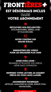 Frontières Media screenshot