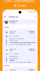 Fuelio: Yakıt ve Ücretleri screenshot