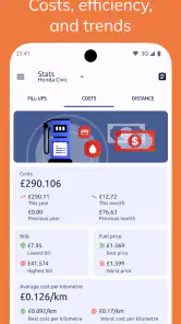 Fuelio: Yakıt ve Ücretleri screenshot