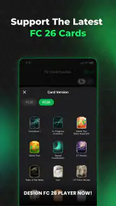 FUT 26 Card Creator screenshot