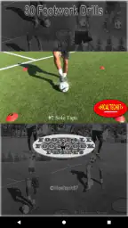 Futbol Ayak çalışması egzersiz 5