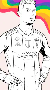 Futbol Boyama Kitabı screenshot