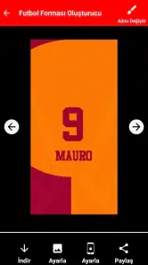 Futbol Forması Tasarla screenshot