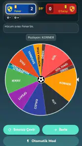 Futbol Kariyer Çarkı Oyunu screenshot