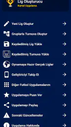 Futbol Ligi Oluşturucu 1