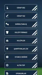 Futbolcu Sınavını Tahmin Et 7