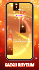 Galaxy Piano: Kaydırma Yarışı screenshot