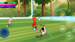 Galaxy Soccer : 3v3 match screenshot