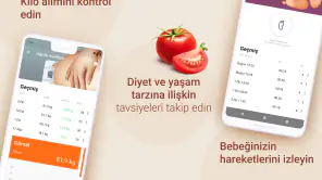 Gebelik Takibi. Hamilelik App screenshot