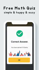 Gems Plus Quiz - Stars Math screenshot
