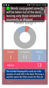 GENKI Conjugation Cards screenshot