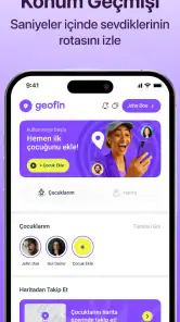 Geofin: Aile Konum Takibi screenshot