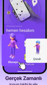 Geofin: Aile Konum Takibi screenshot