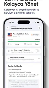 GetSim: eSIM ve Sanal Numara screenshot
