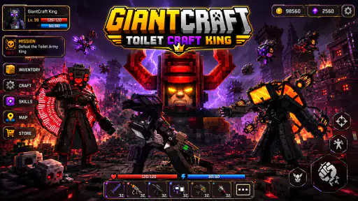 GIANTCRAFT: Toilet Craft King 1