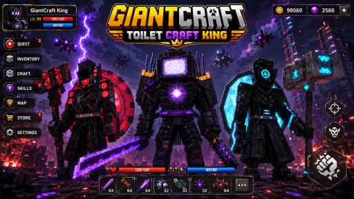 GIANTCRAFT: Toilet Craft King 2
